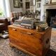 Antique solid teak chest