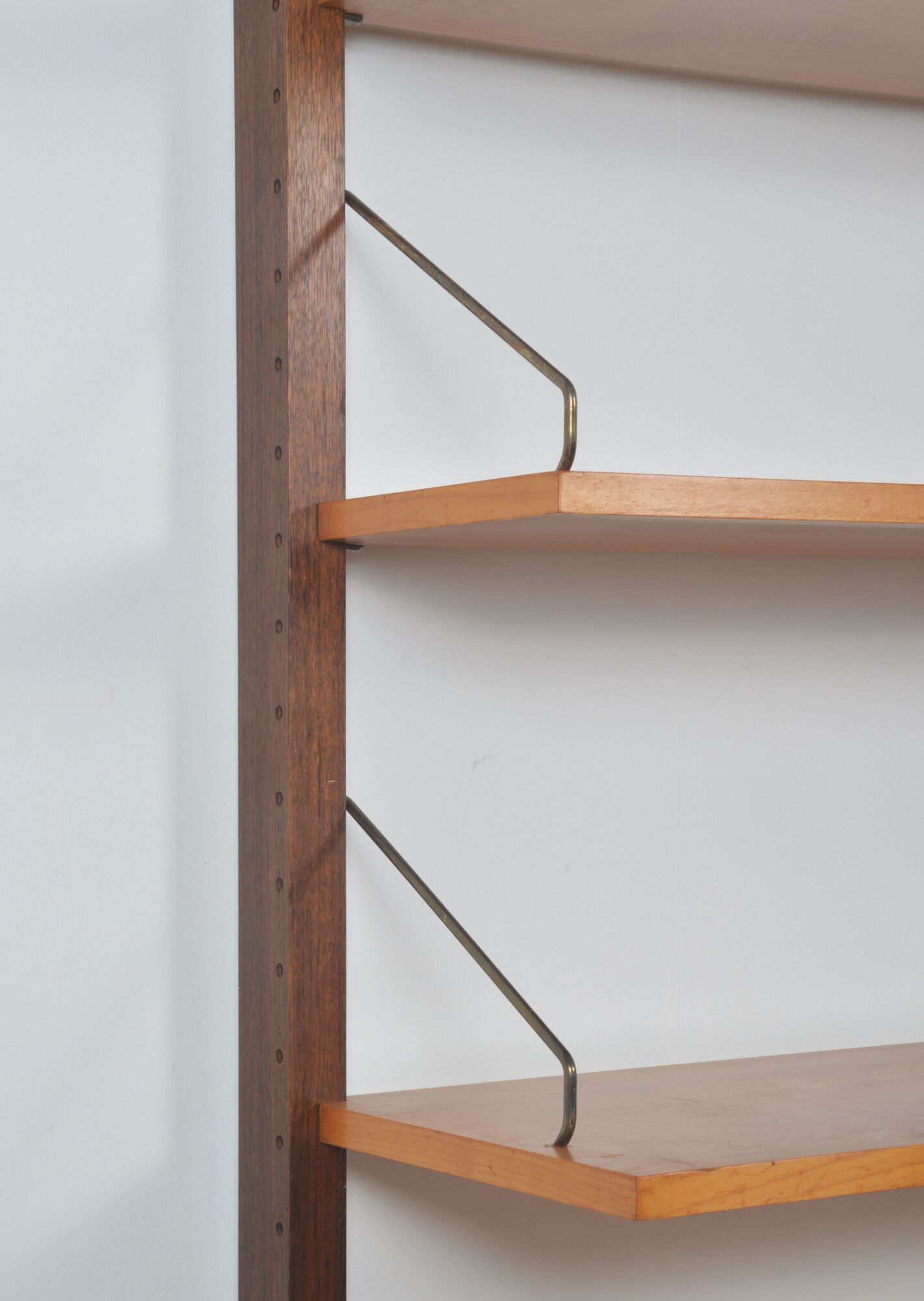 Rare Danish wall rack designed by Cadovius, 1960s