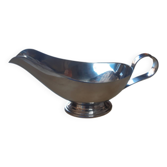 Gravy boat and spoon