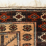 Tapis afghan tissé à la main  78x143cm