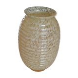 Speckled glass vase, years 50