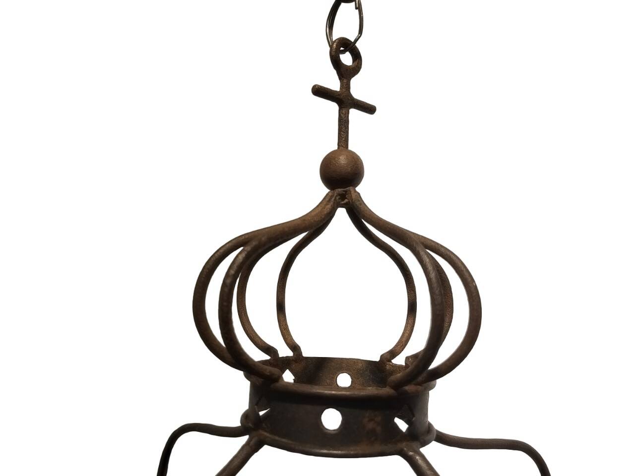Wrought iron lantern
