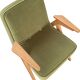 Paire de fauteuils Bunny 366  en velours Olive