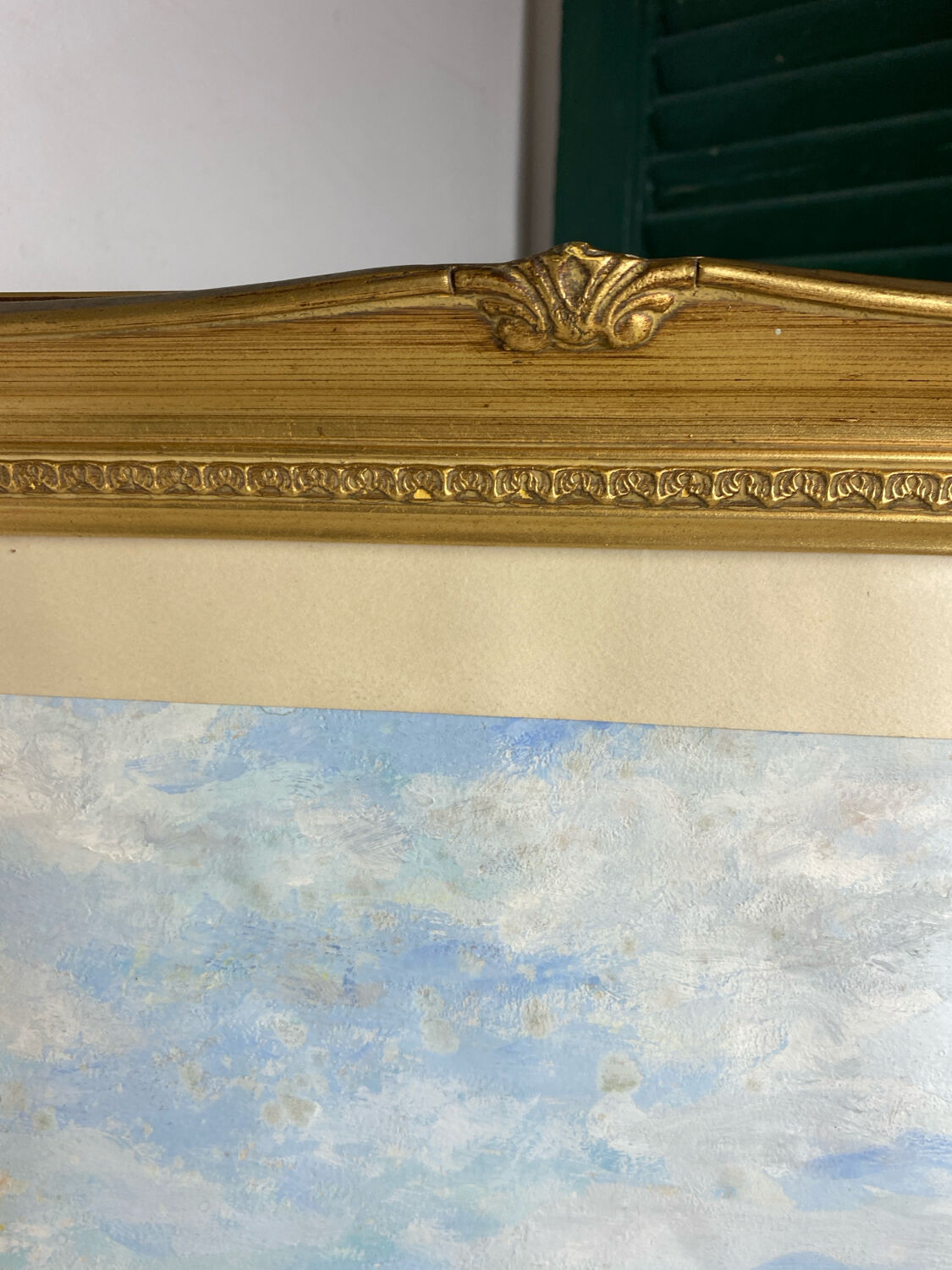 Painting, landscape, gouache by Jeanne Philippar-Quinet