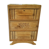 Art deco chest of drawers