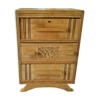 Art deco chest of drawers