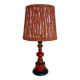 Lampe en bois tourné 1970’s.