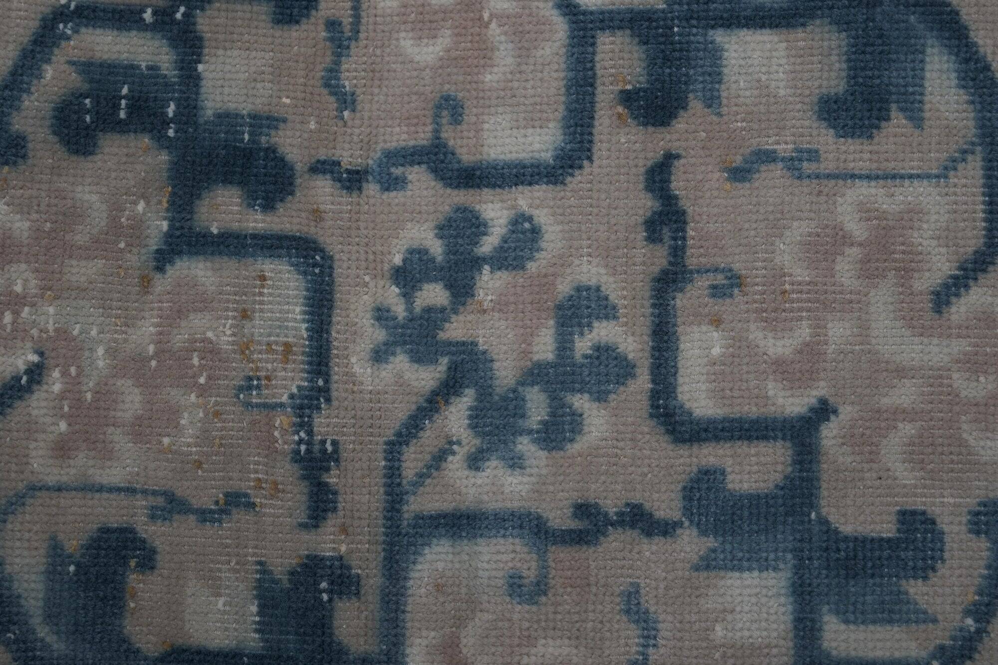 Vintage Turkish handmade rug 181x276 cm