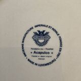 Set of 5 Acapulco plates by Villeroy & Boch