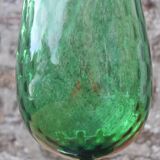 Empoli Italy blown glass vase