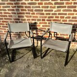 Duo of designer chairs attributed to Mattéo Grassi