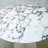 Tulip table in Calacatta marble by Eero Saarinen Ø 120 cm - Knoll - vintage