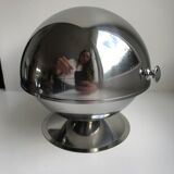 Metal sugar bowl style space age seventies 70s
