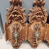 Coat rack, wooden hook