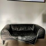 Hanging leather sofa