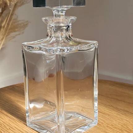 Crystal whisky carafe Atlantis Portugal - Austin Vintage model