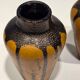 Pair of small ceramic vases early 20th century "Grenoble"