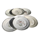 6 flat plates “Saverne” Saint Amand
