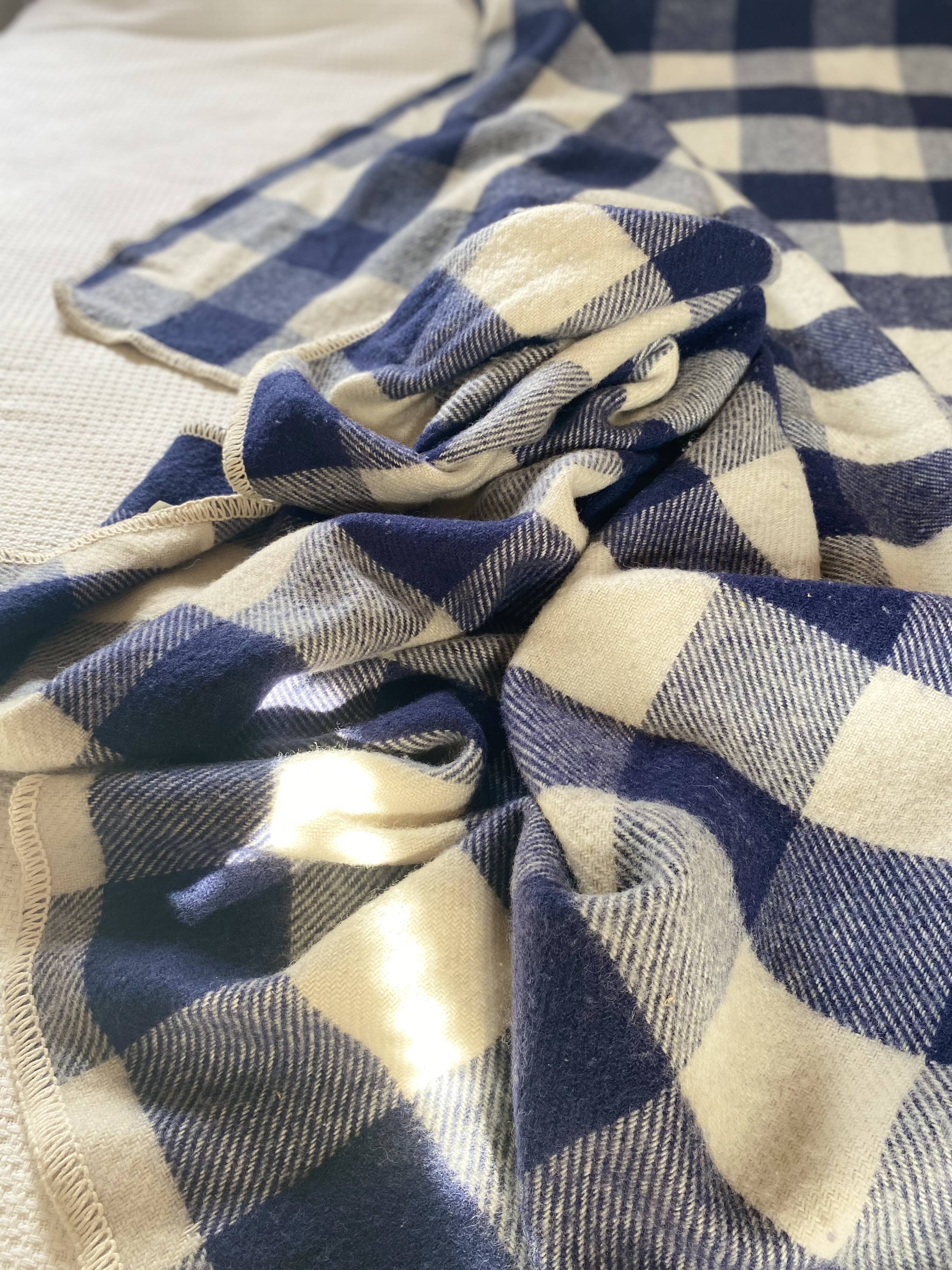 Vintage wool blanket