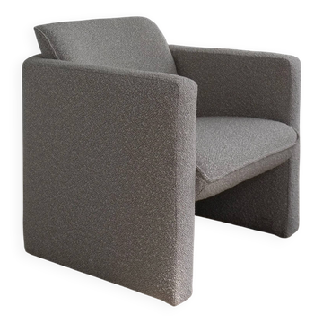 Fauteuil lounge Gray Dedar en bouclette | Années 1990
