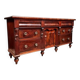English commode or sideboard in mahogany