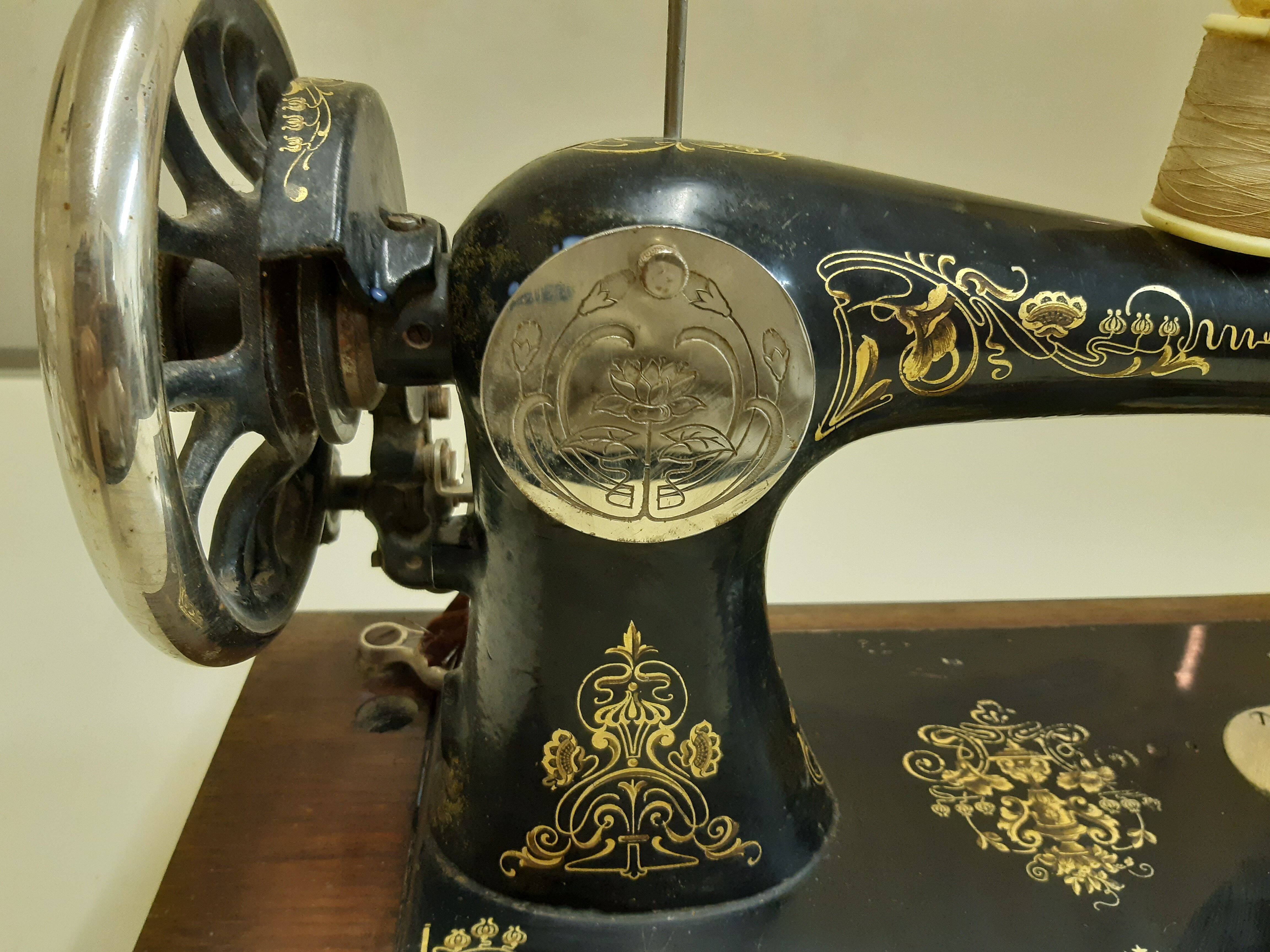 Old sewing machine