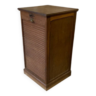 Vintage wooden curtain cabinet