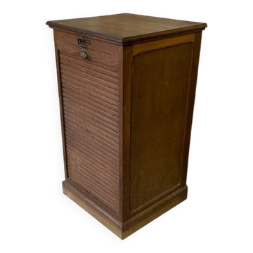 Vintage wooden curtain cabinet