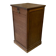 Vintage wooden curtain cabinet