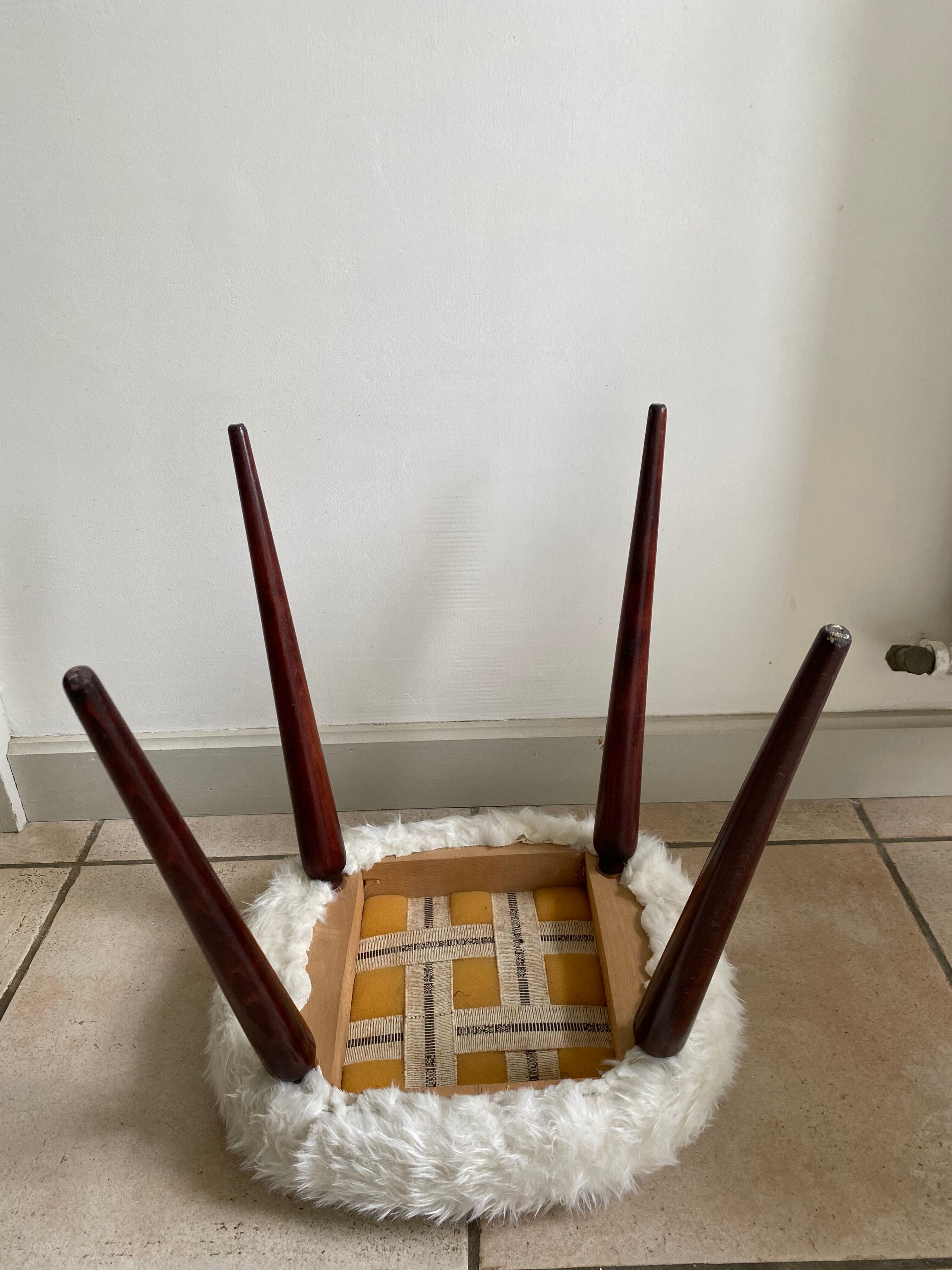 Vintage pouf mmoute