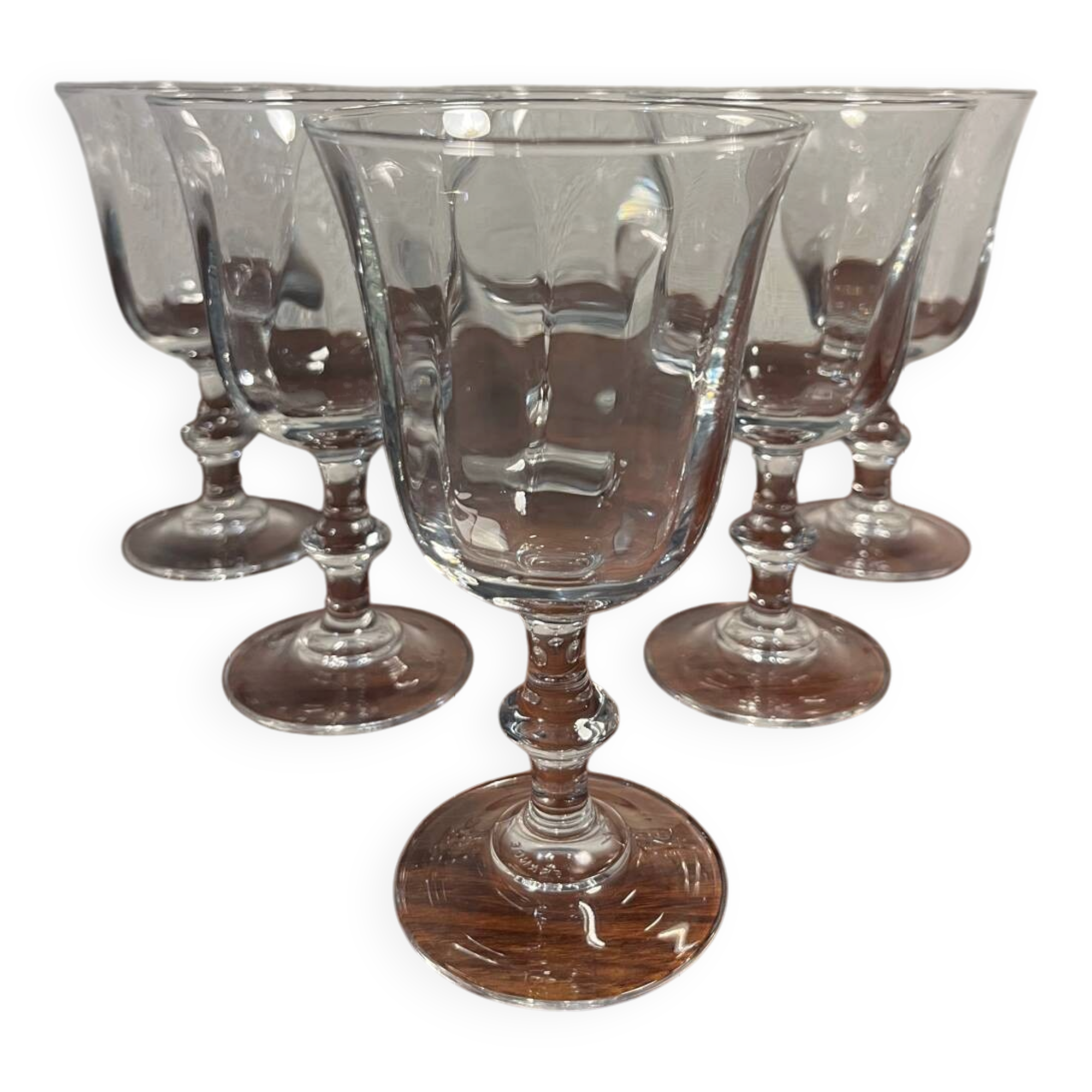 ARC France wine water stemmed glass