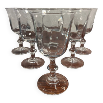 6 verres à pied Arc France