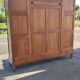 1925 solid curly mahogany office bookcase