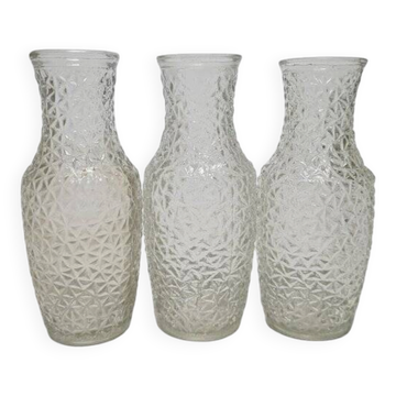 Vintage vases from HSG Prądniczanka, Poland, 1970s, set of 3
