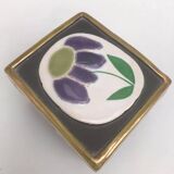 Ceramic box Mithé Espelt Vallauris France