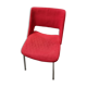 Red fabric chair