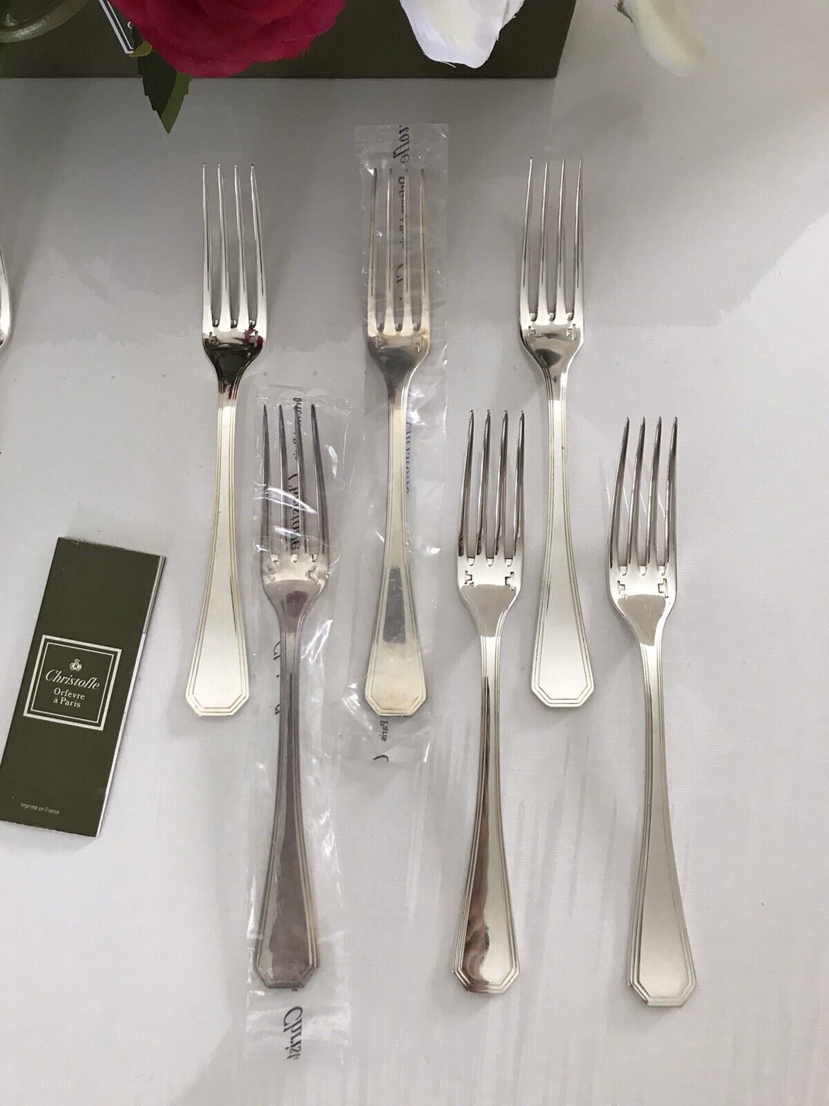 Christofle forks america