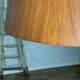 Vintage teak pendant lamp 1970
