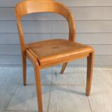 Set of 4 chairs tonneaux cannees