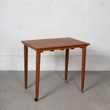 Set of Nesting Table and Folding Stools by Nathan UK