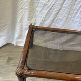 Table basse en rotin