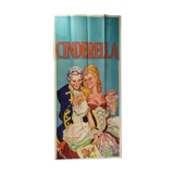 Cinderella pantomime vintage by Taylors of Wombwell England 1930 s poster