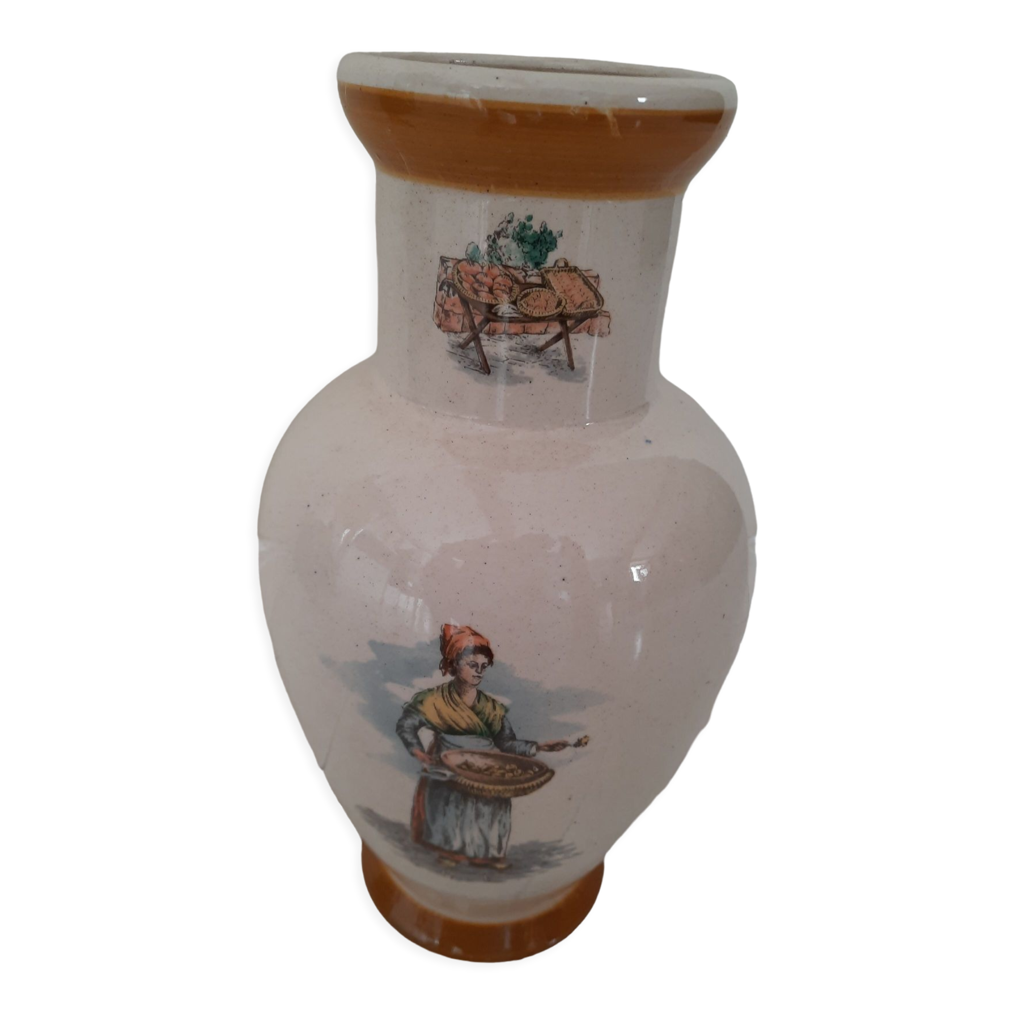 Vase of old Paris trades