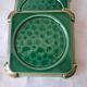 Ceramic trivets and glasses from Poët-Laval. Vintage
