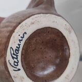 Pichet zoomorphe en céramique Vallauris , forme coq