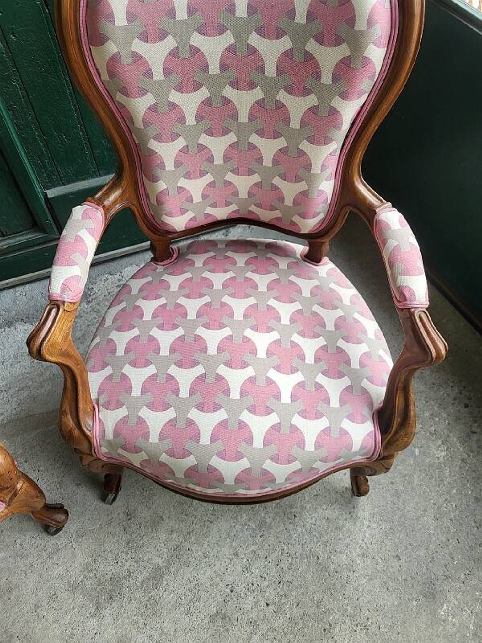 Paire de fauteuils louis philippe en noyer