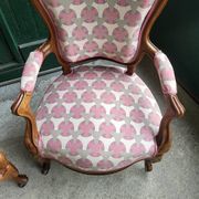 Paire de fauteuils louis philippe en noyer