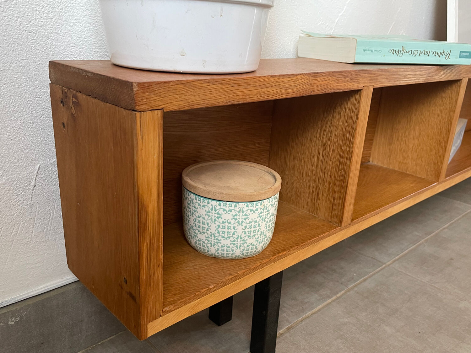 Very beautiful shallow vintage sideboard.