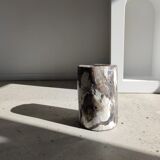 Side table in petrified wood