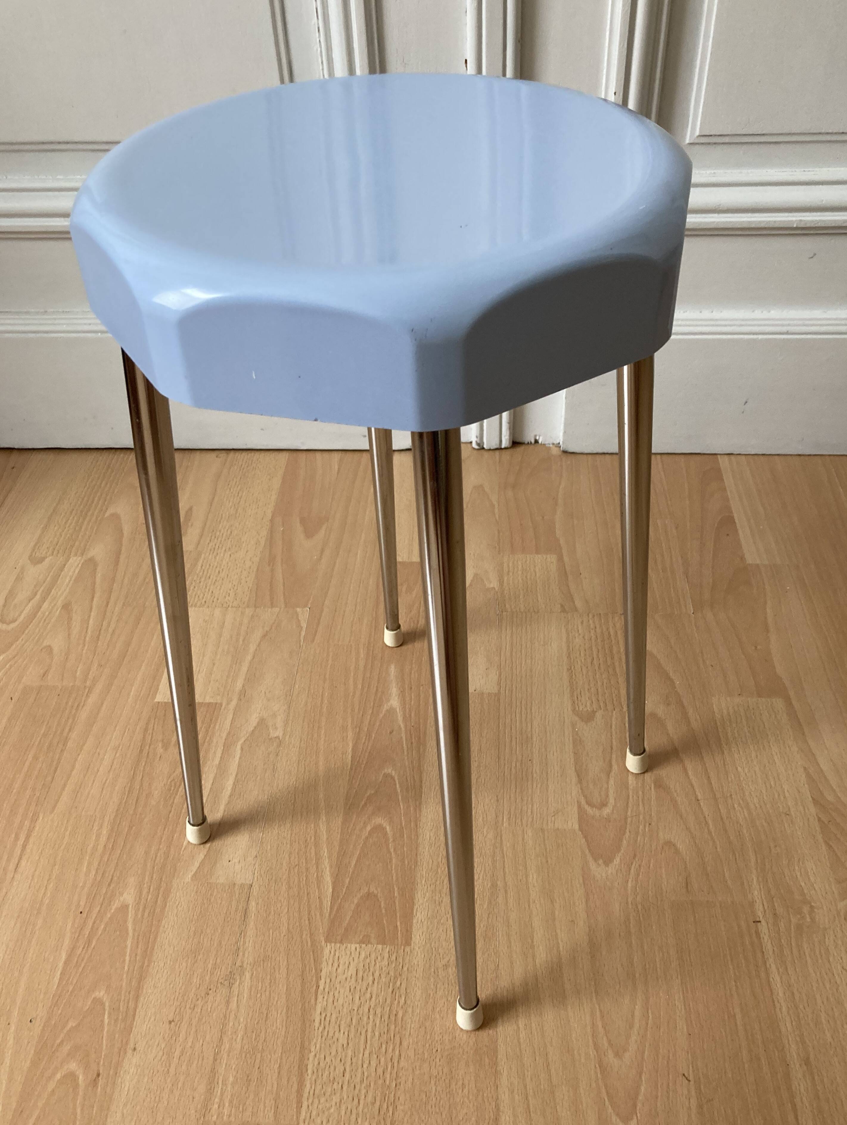 Vintage Bakelite Stool - Side Table 50s Vynco